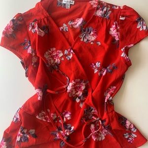 Nordstrom Floral Blouse